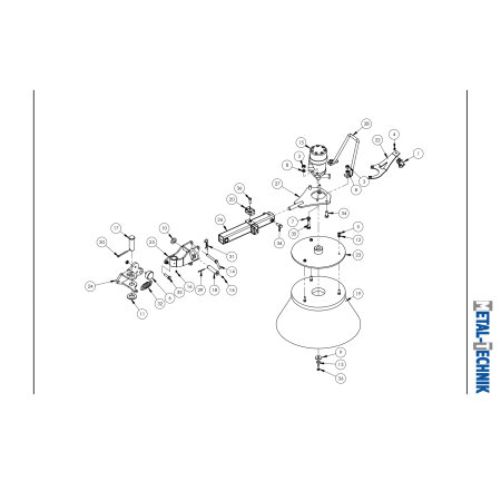 Części zamienne - Zamiatarka MTS